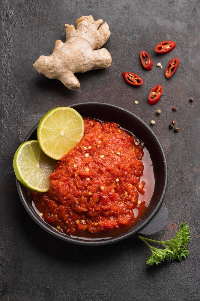 ilustrasi sambal dadak