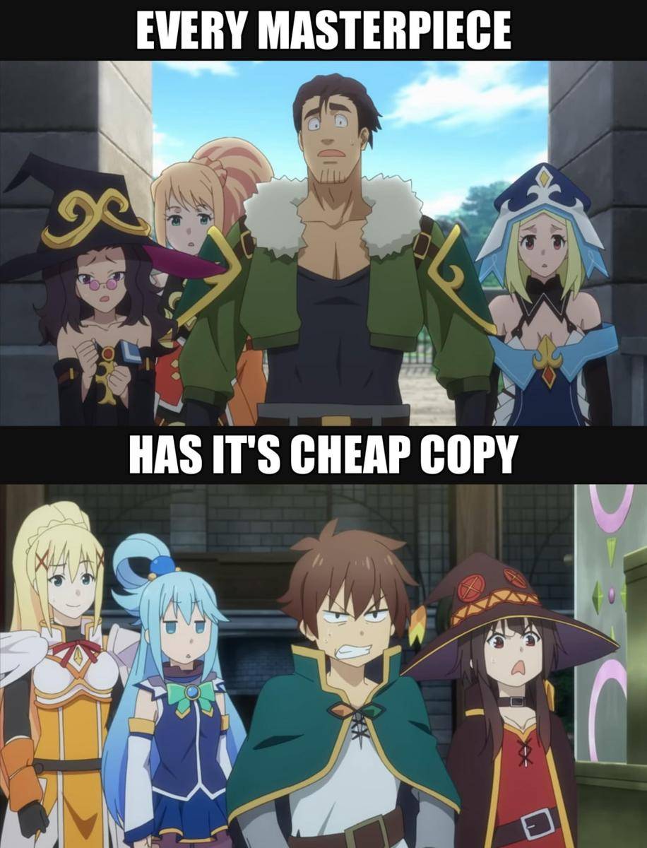 meme anime yang memiliki kemiripan