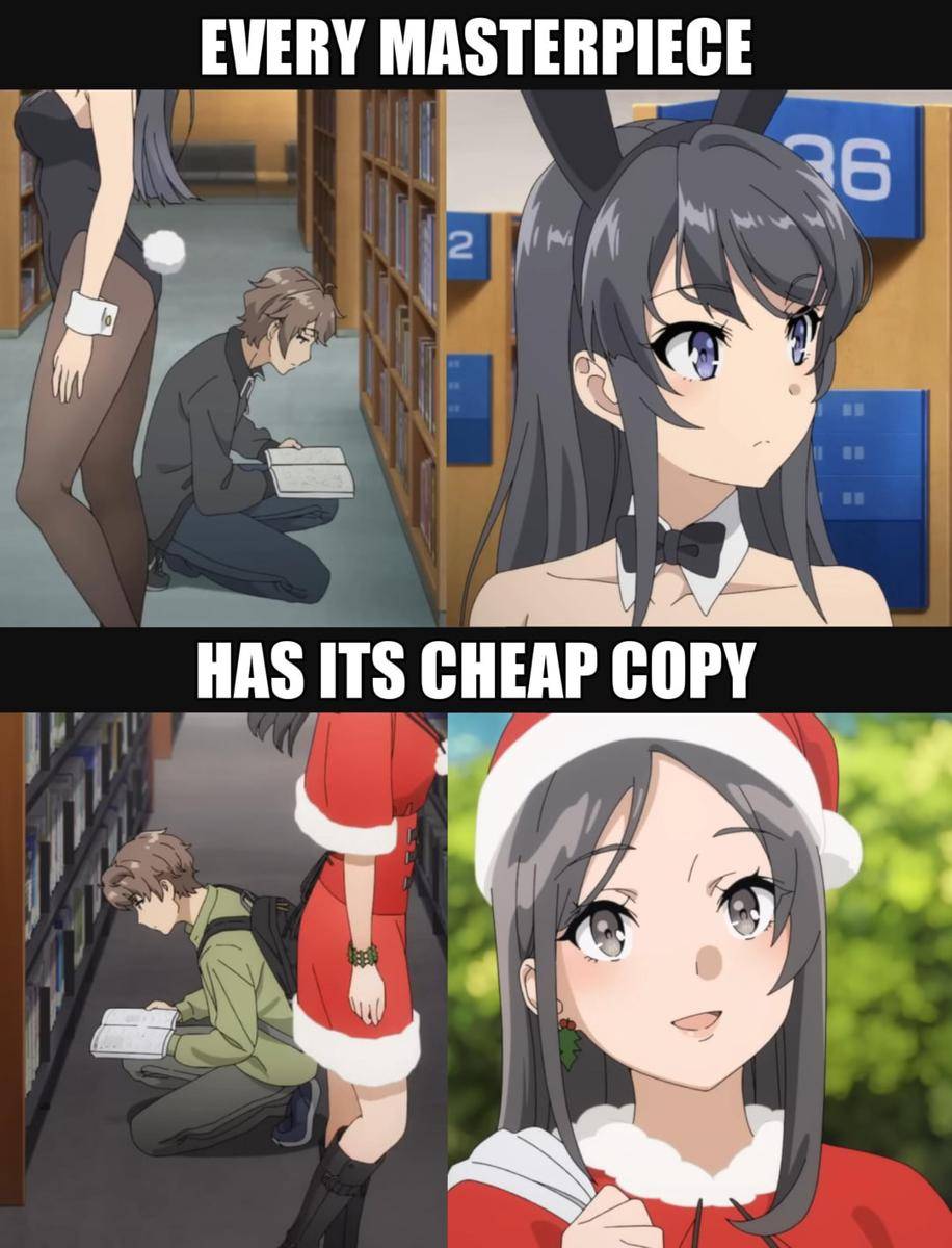 meme anime yang memiliki kemiripan