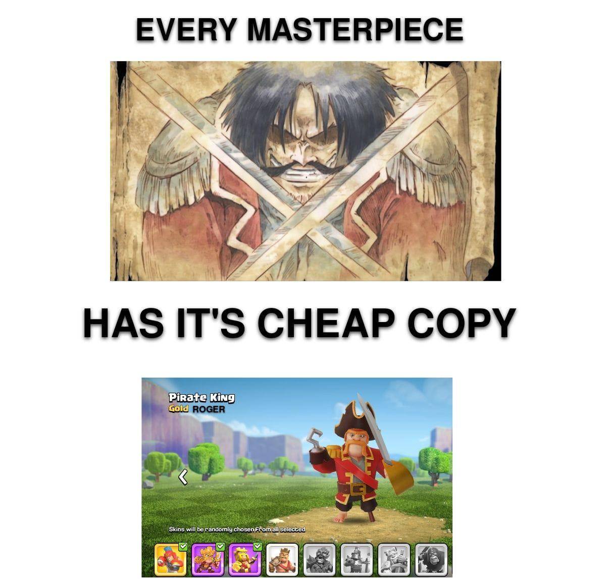 meme anime yang memiliki kemiripan