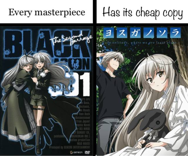 meme anime yang memiliki kemiripan