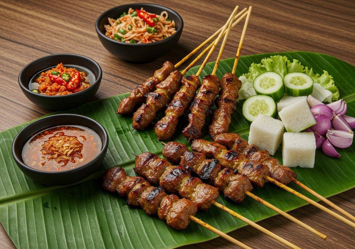 Ilustrasi sate kambing (Pixabay/Fajar Arif)