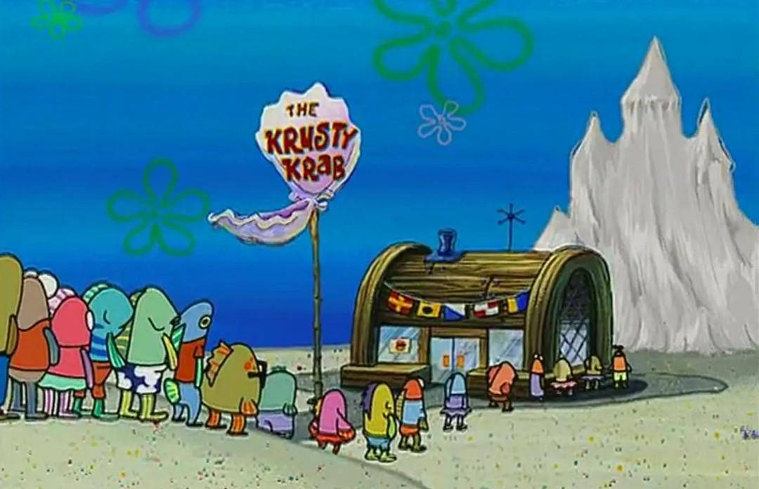 cuplikan SpongeBob SquarePants episode Krabby Land