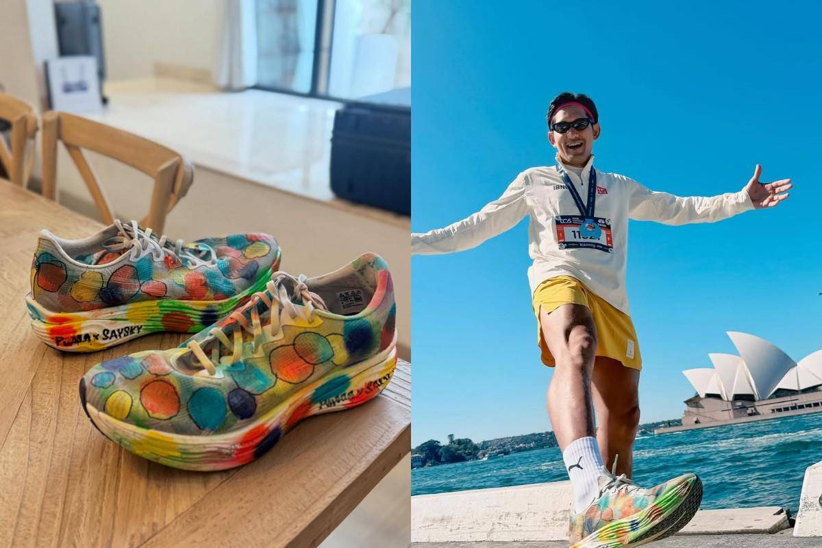 Ibnu Jamil ikut Sydney Marathon 2025 pakai sepatu yang dimodifikasi Yaya