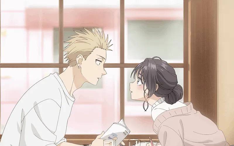 Kaoruko Waguri dan Rintaro Tsumugi