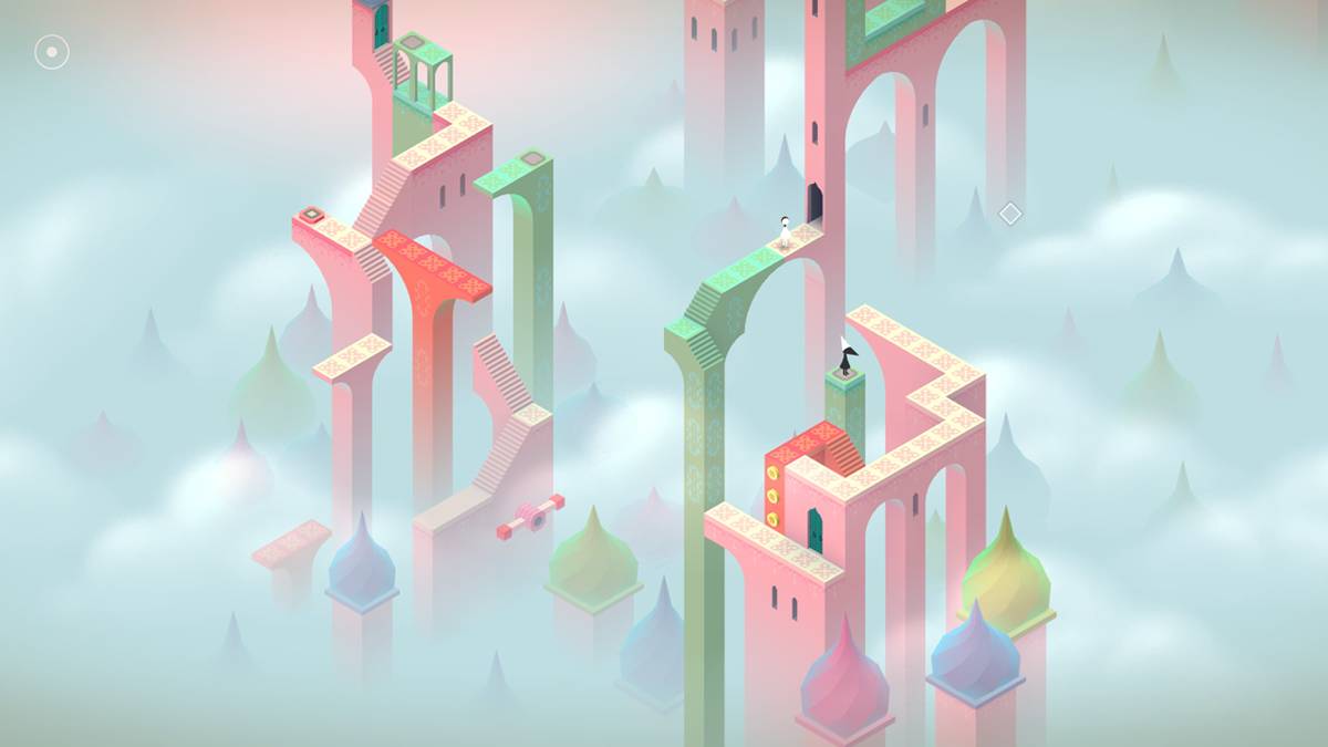 cuplikan gameplay Monument Valley