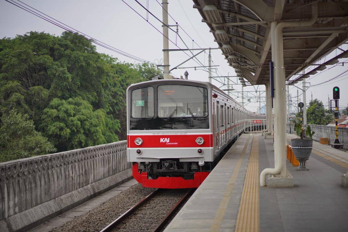 Ilustrasi KRL Jabodetabek.