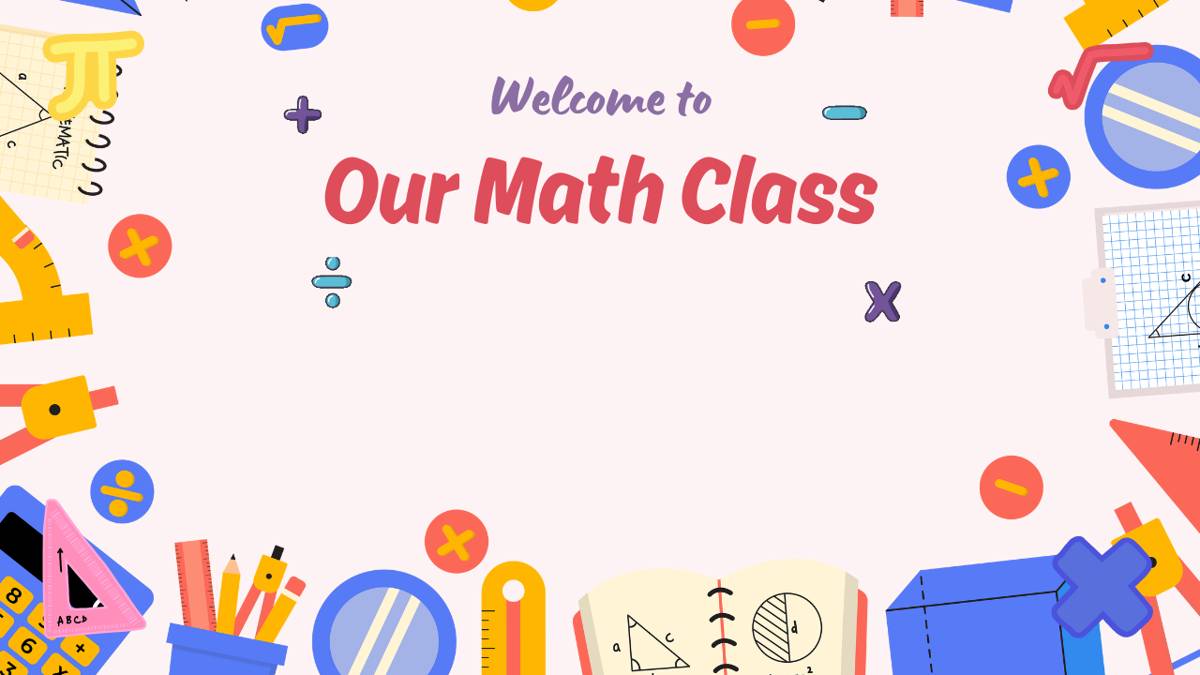 Colorful Cute Playful Welcome to Our Math Class Zoom Virtual Background.png