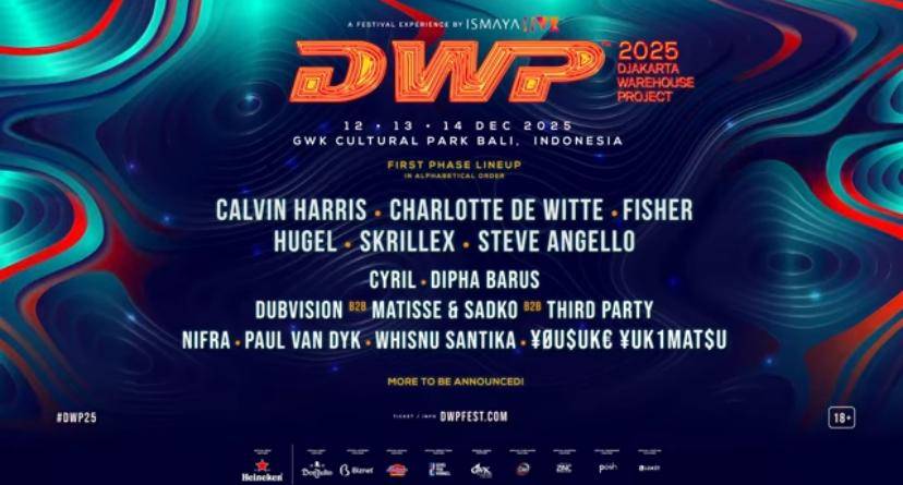 daftar lineup dan harga tiket DWP Bali 2025