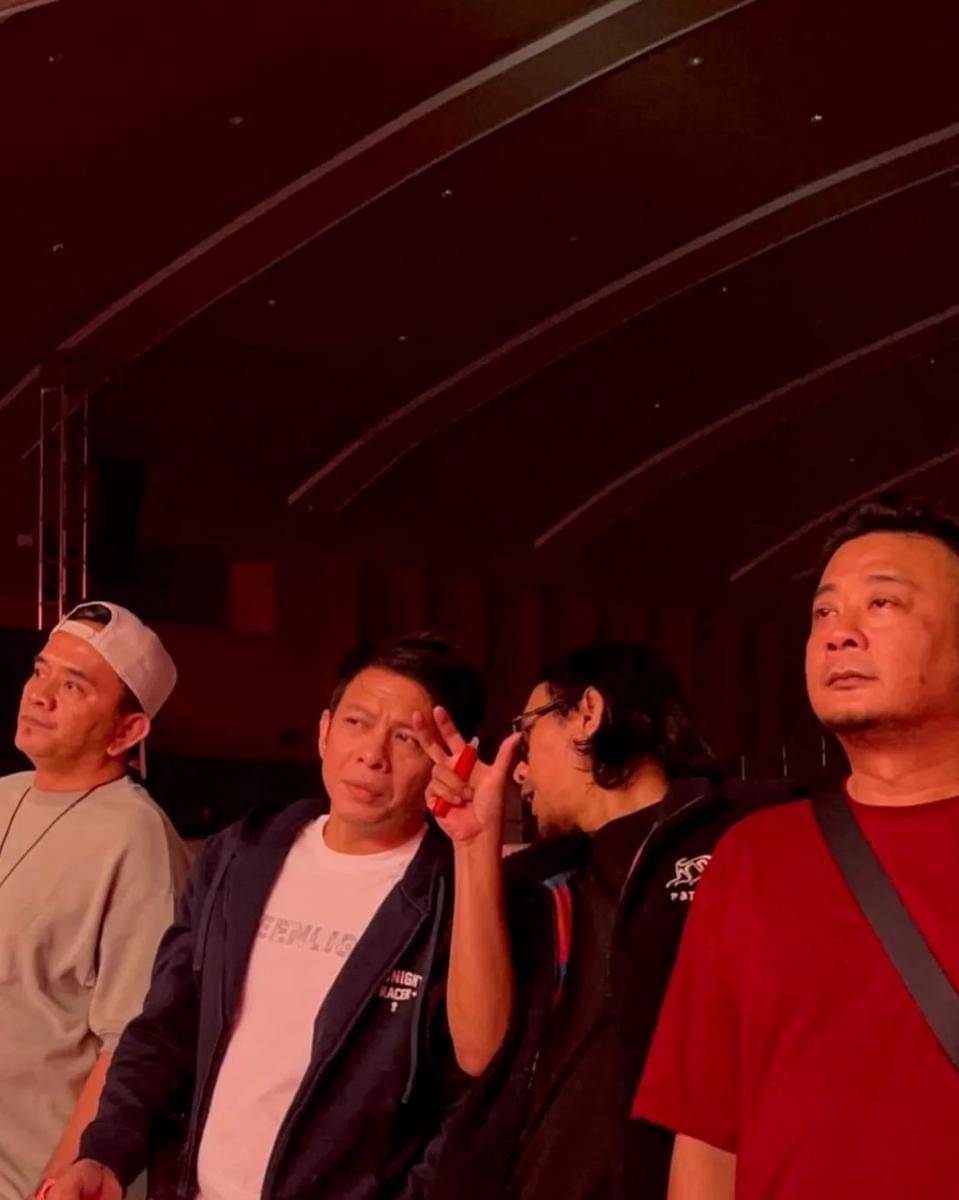 momen Ariel hadir di konser Peterpan yang ditunda