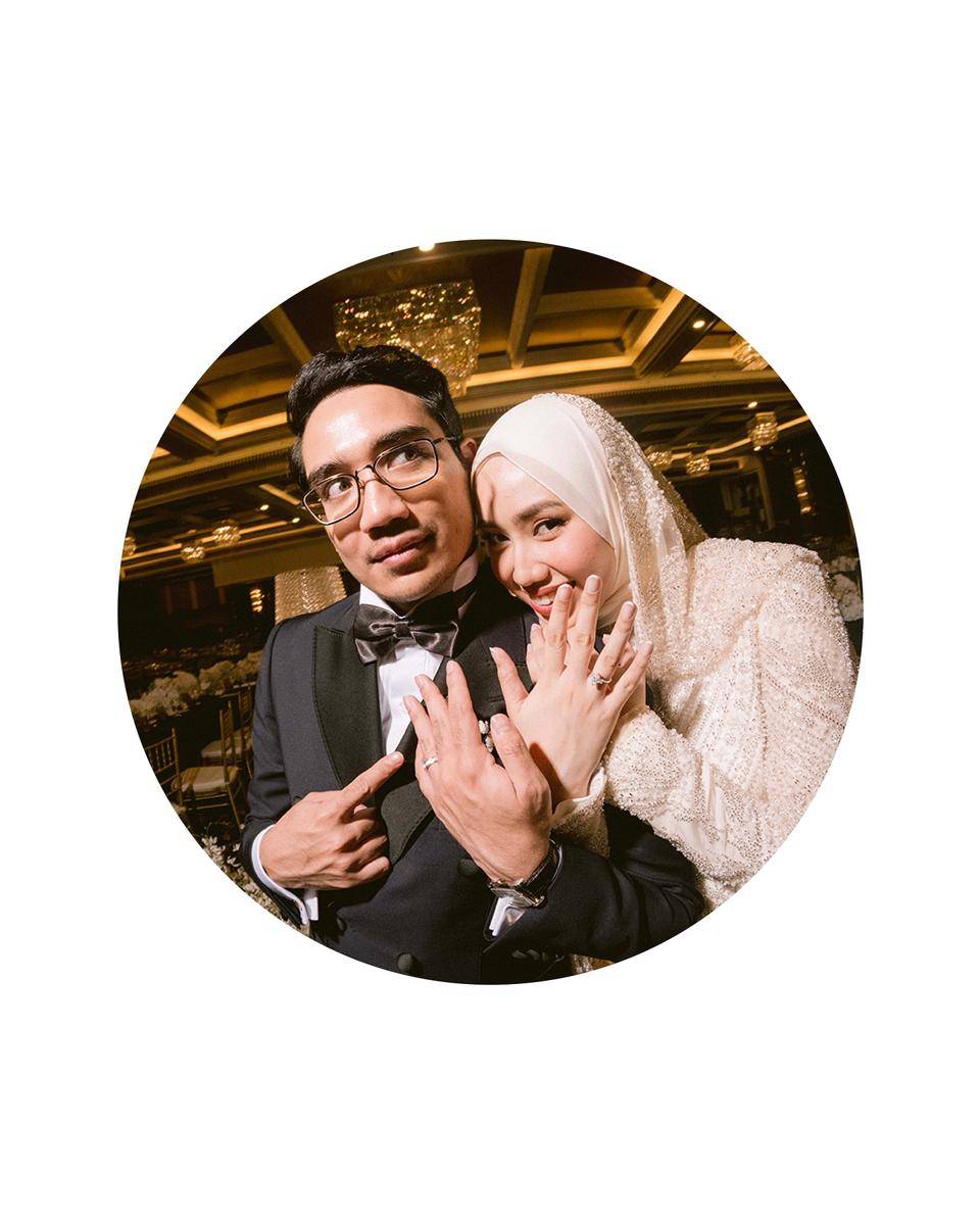 pernikahan Aazief anak sambung Siti Nurhaliza