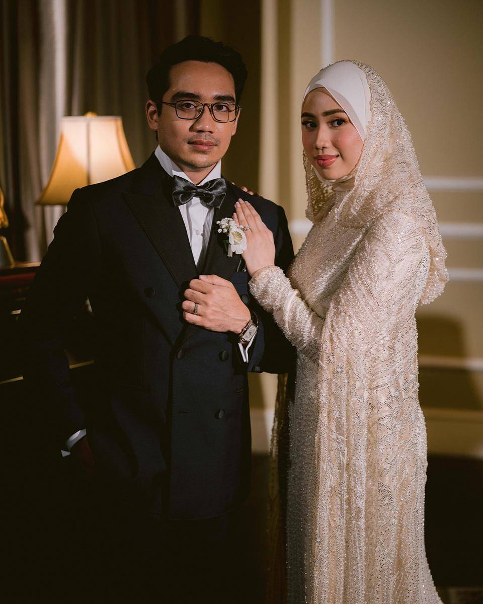 pernikahan Aazief anak sambung Siti Nurhaliza