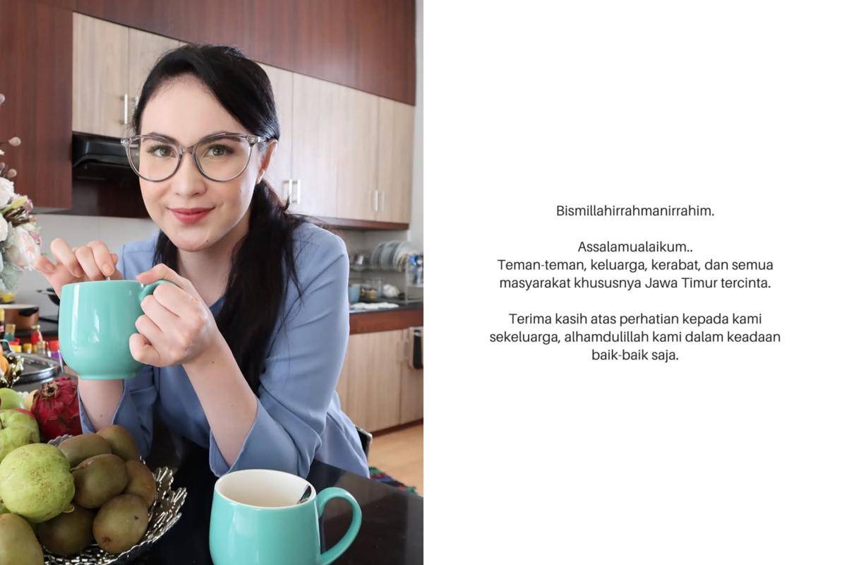 Arumi Bachsin bagikan kabar terkini tentang dirinya