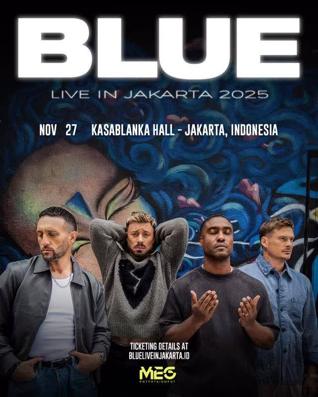 harga tiket konser BLUE di Jakarta 2025