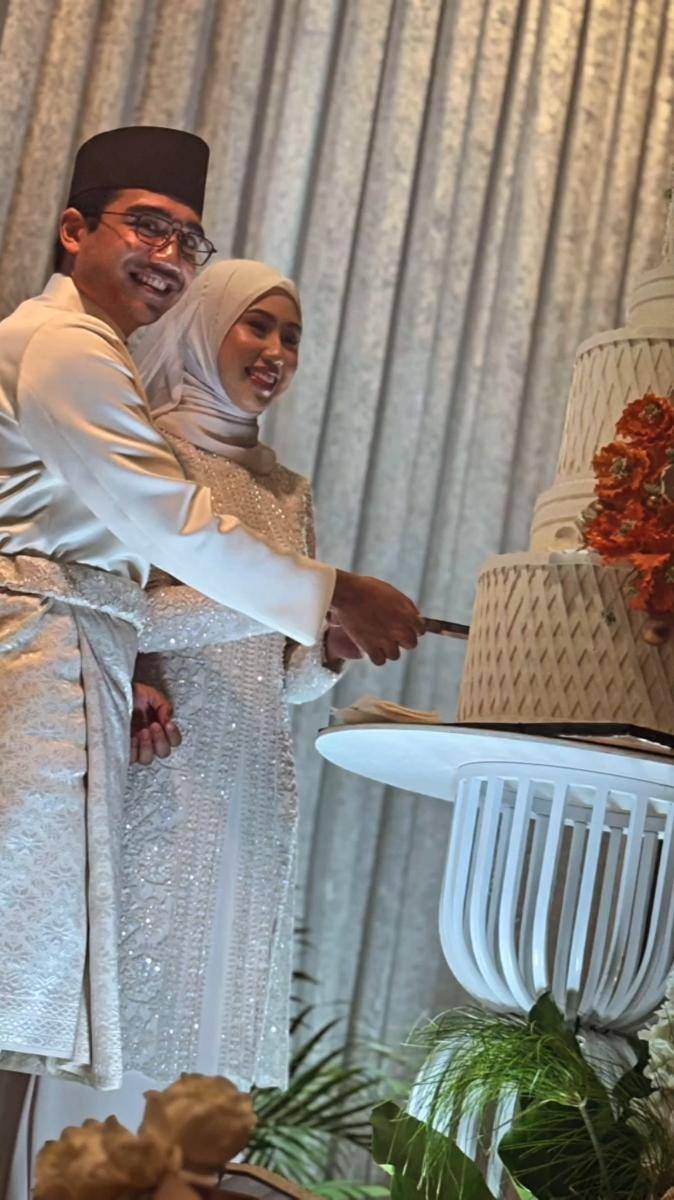 pernikahan Aazief anak sambung Siti Nurhaliza