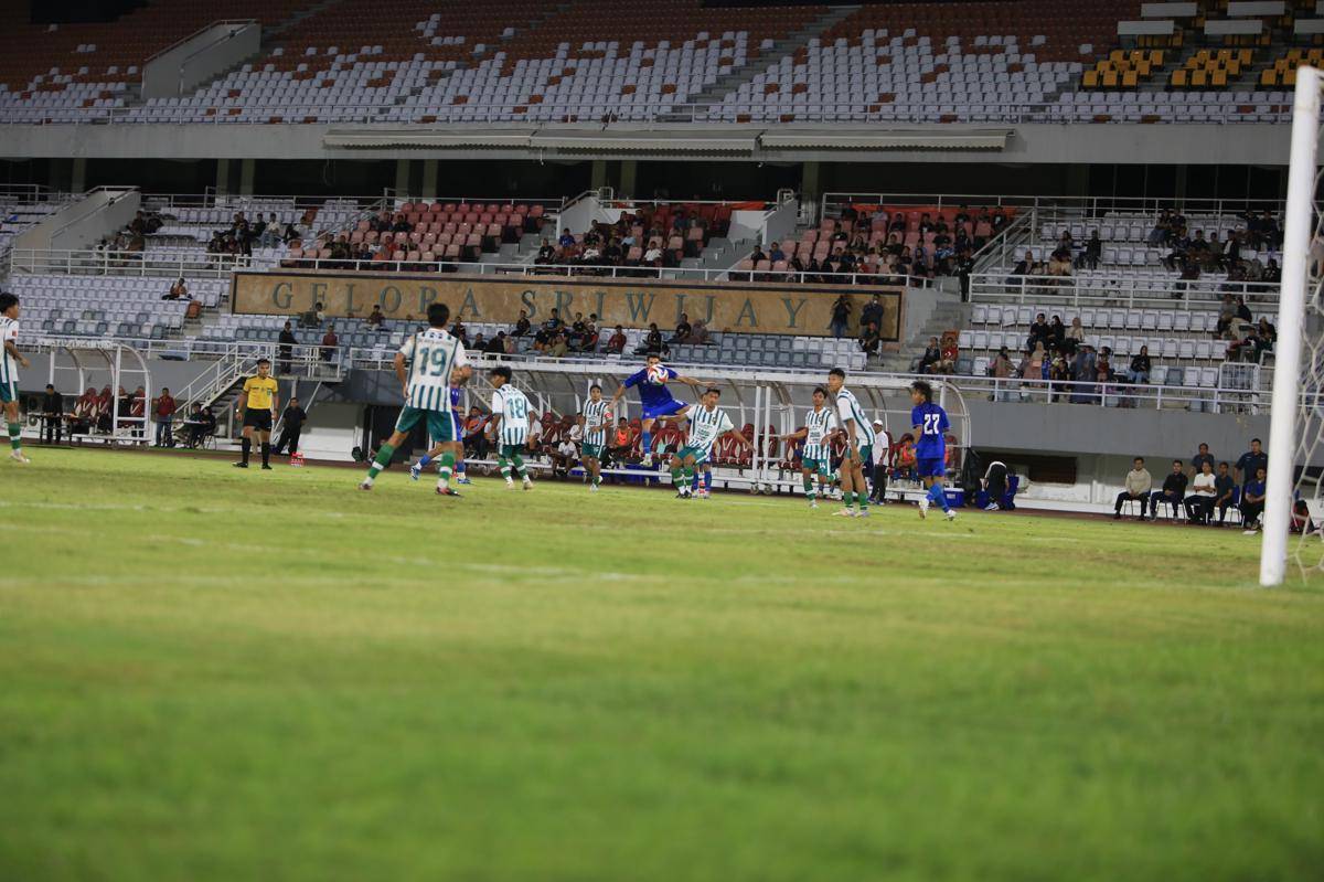 Uji coba Sumsel United di Stadion GSJ Palembang (Dok. Media Officer)