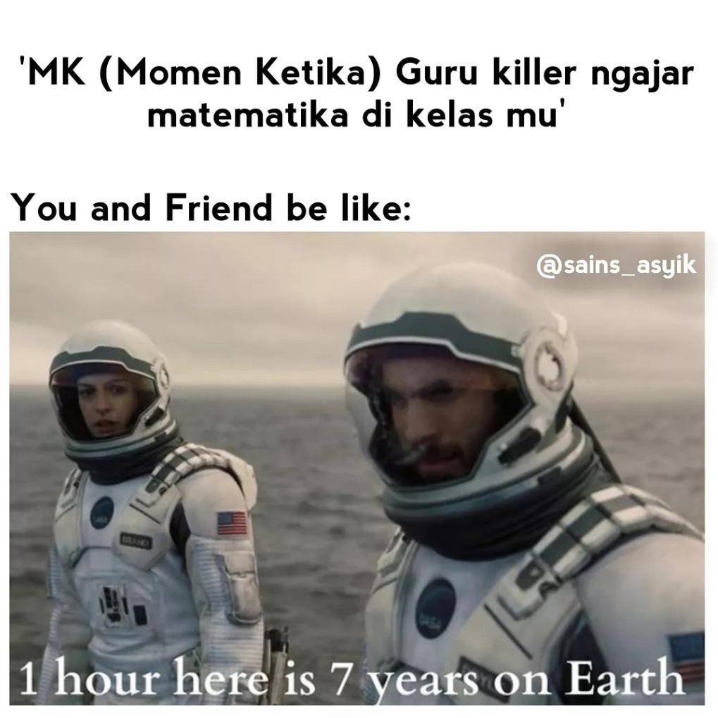 meme hal yang jalannya lambat 
