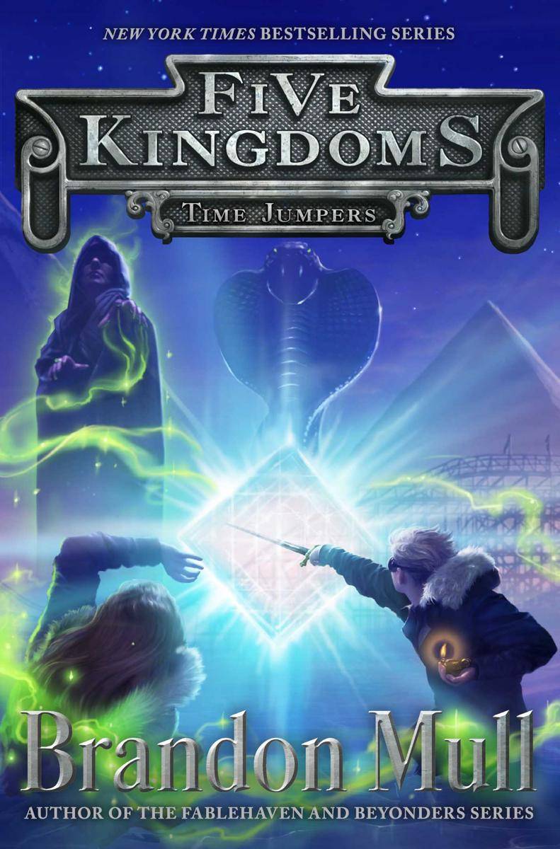 Sampul Time Jumpers (goodreads.com)