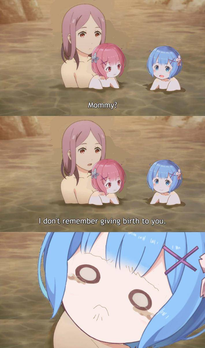 meme anime tentang anak cewek