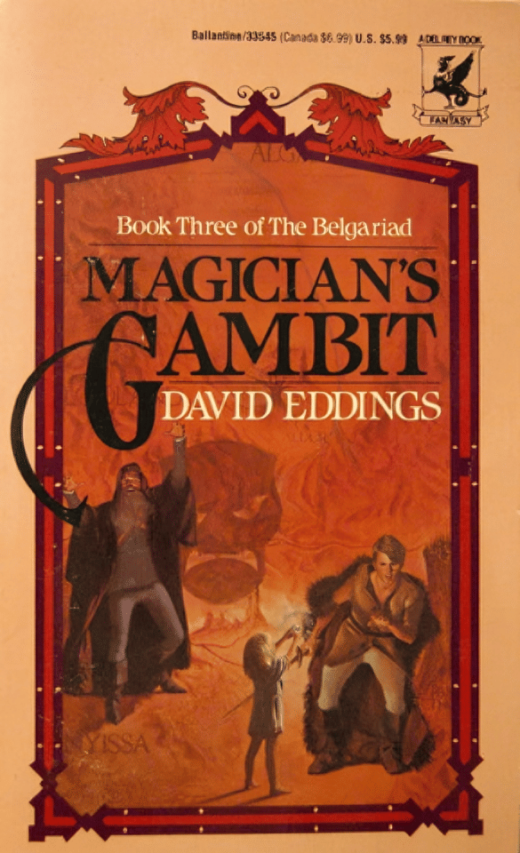 Sampul Magician's Gambit (goodreads.com)
