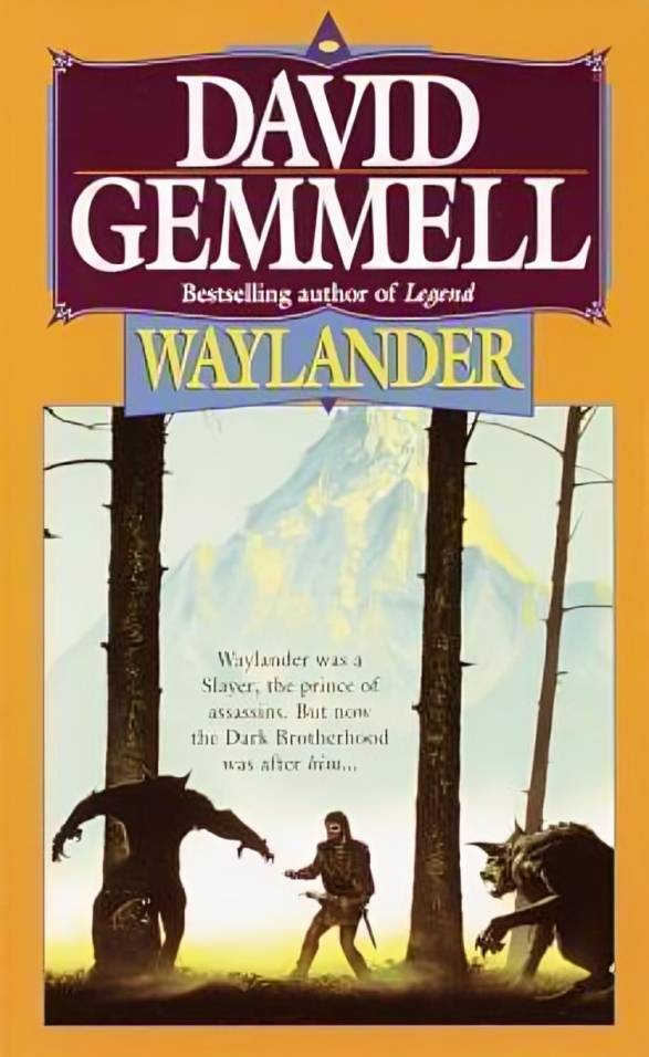 Sampul Waylander (goodreads.com)