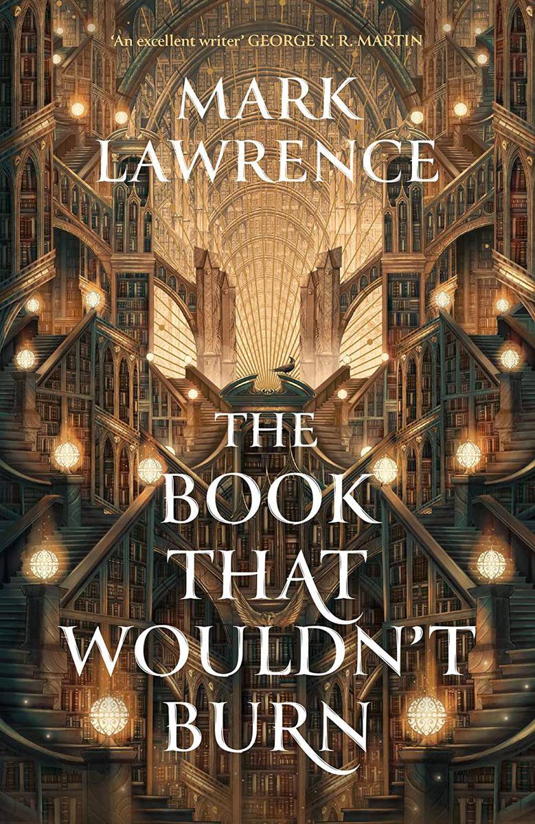 Sampul The Book That Wouldn’t Burn (goodreads.com)