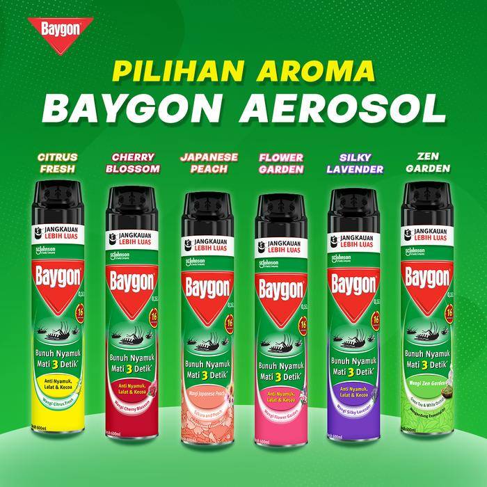 Baygon Aerosol (tokopedia.com/SC Johnson ID)