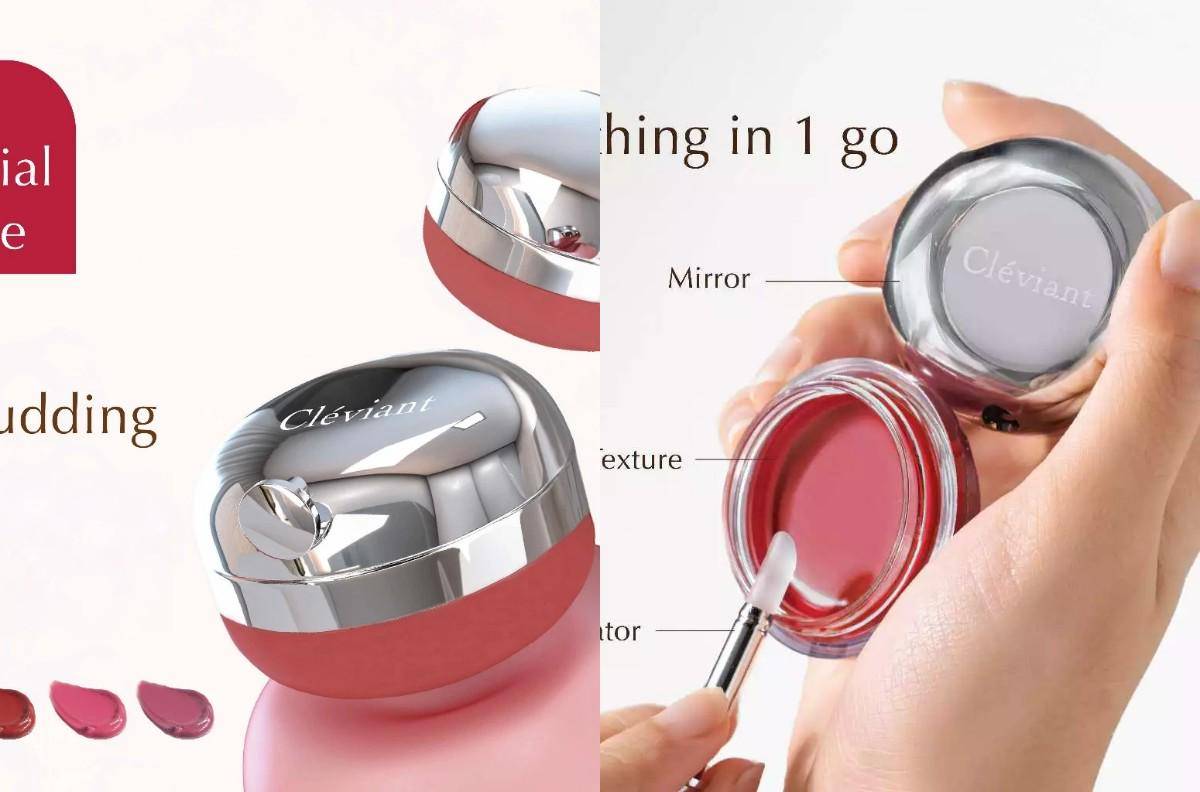 Cleviant - 4 in 1 Juicy Lip Pudding (shopee.co.id/Cléviant Official Store)