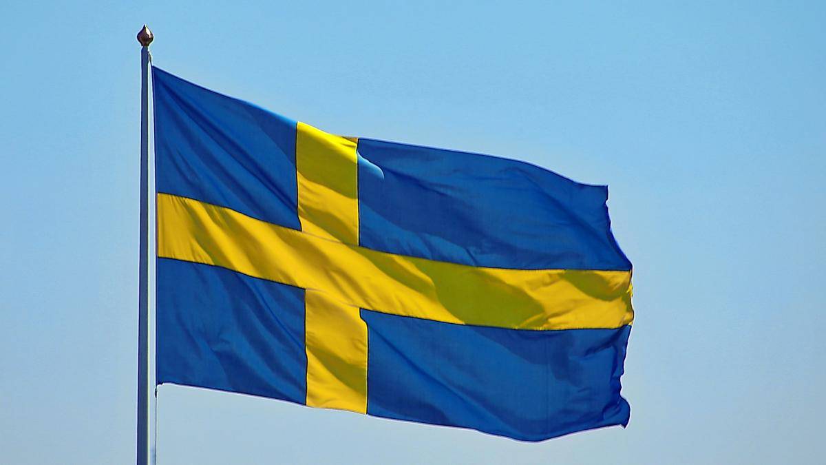 bendera negara Swedia