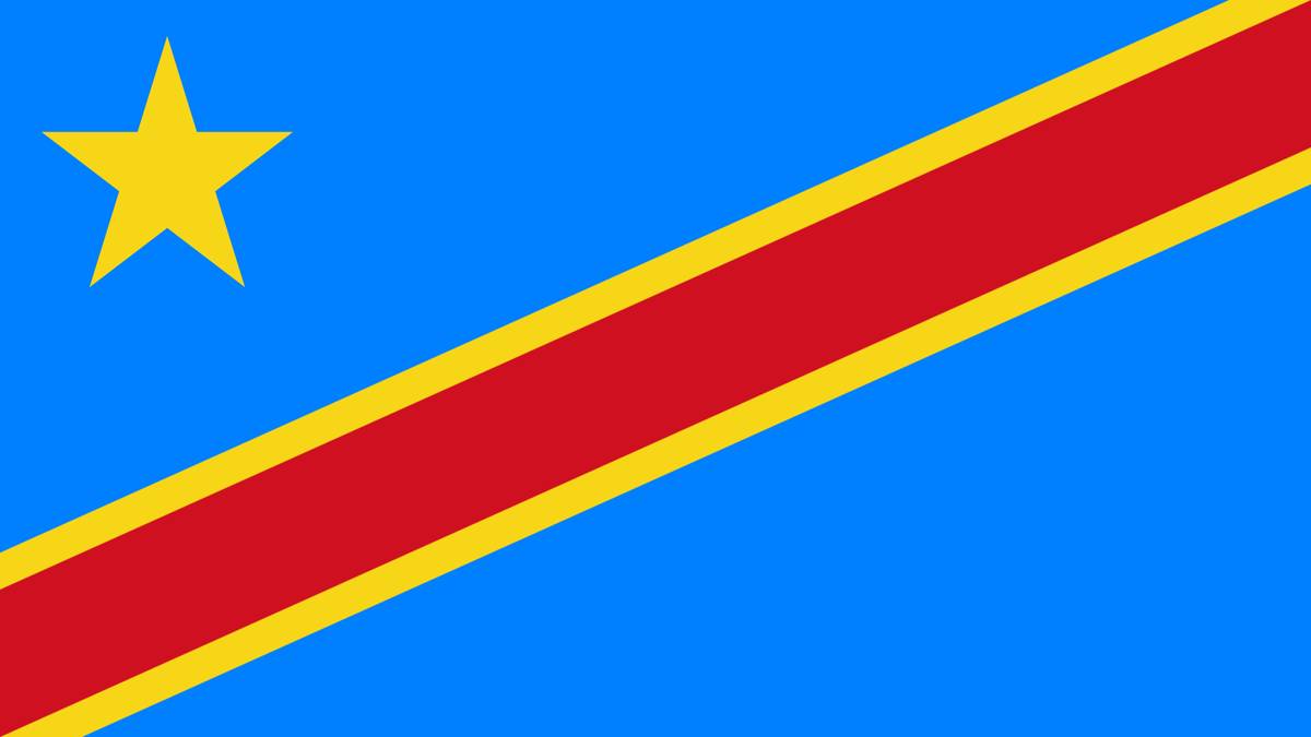 ilustrasi bendera Republik Demokratik Kongo (commons.wikimedia.org/Cloudcounter)