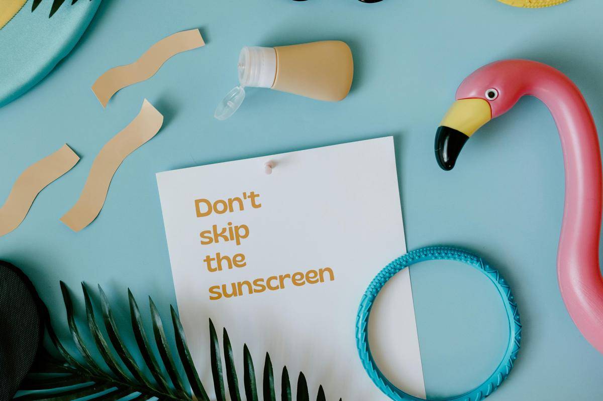 ilustrasi jangan skip sunscreen