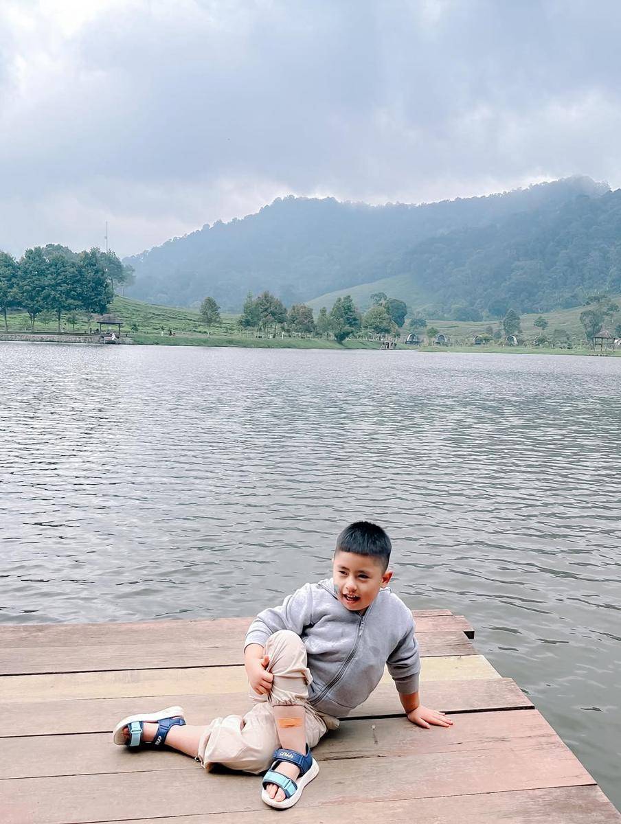 potret buah hati Oki Setiana Dewi