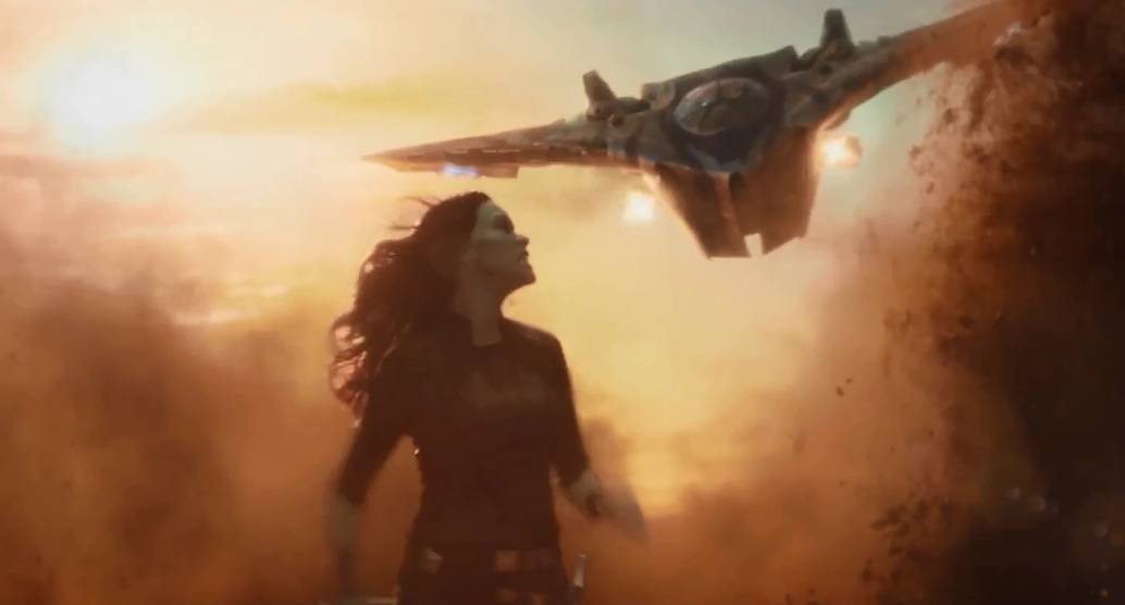 Nebula dan Gamora 