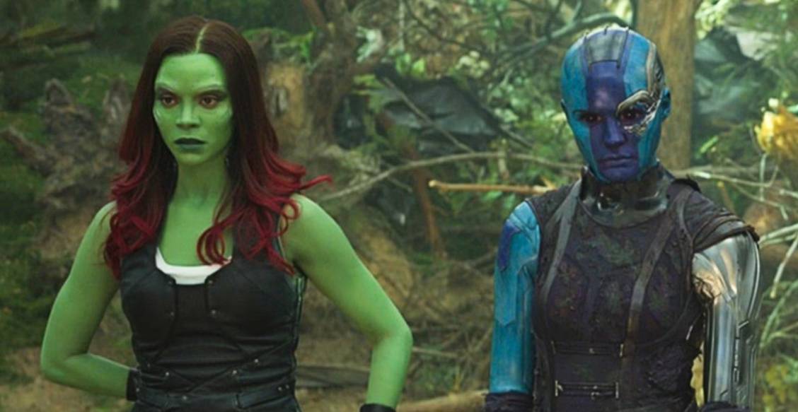 Nebula dan Gamora