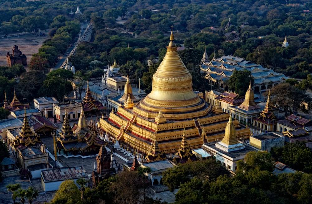 potret kota Bagan, Myanmar