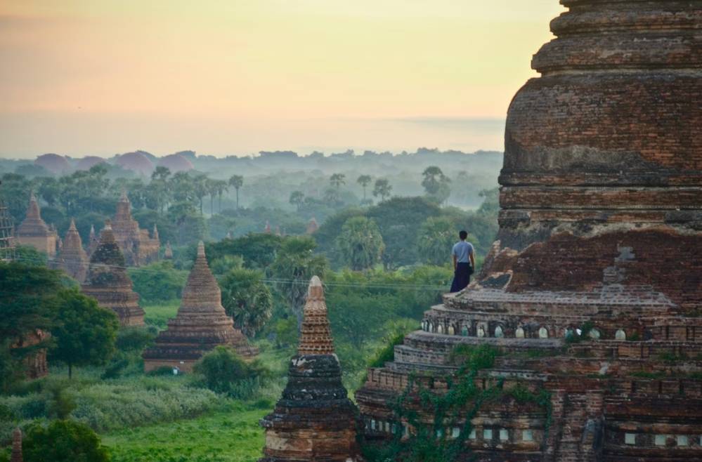 potret kota Bagan, Myanmar