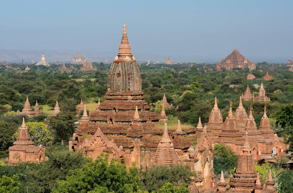 potret kota Bagan, Myanmar