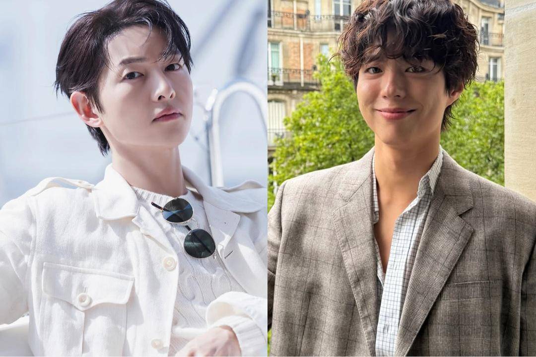Song Joong Ki dan Park Bo Gum (instagram.com/highziumstudio | instagram.com/bogummy)