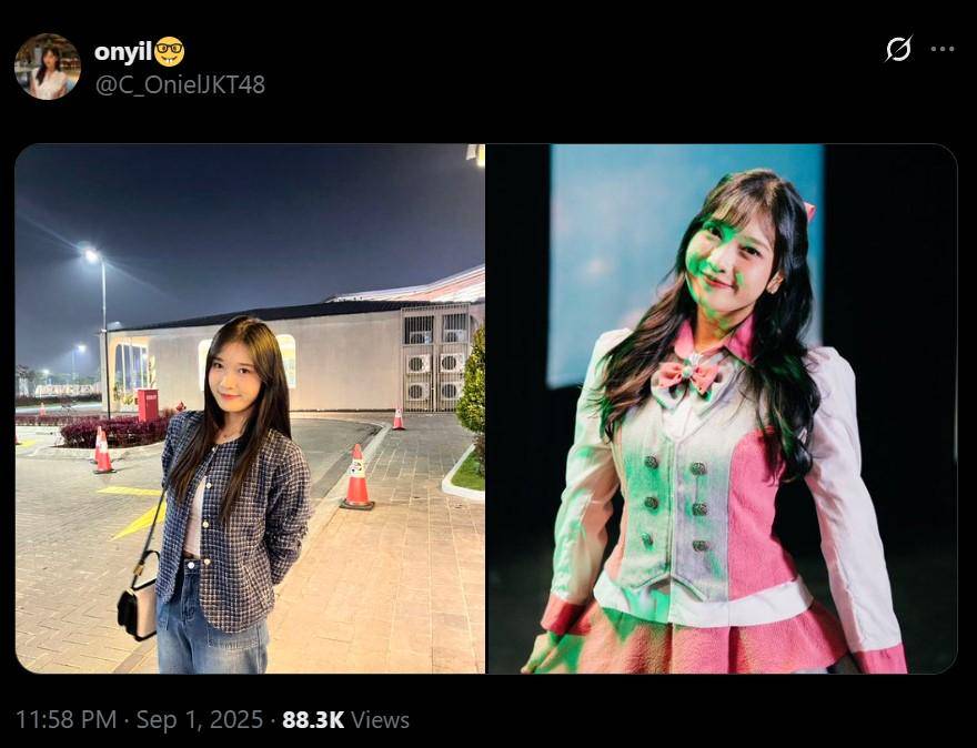 daftar member JKT48 ubah foto profil pink hijau