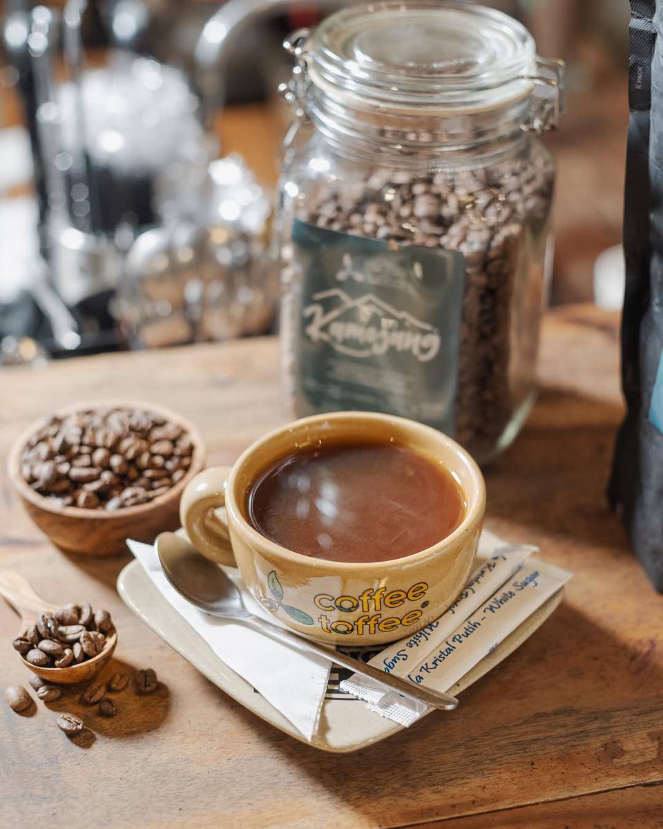Potret menu Coffee Toffee
