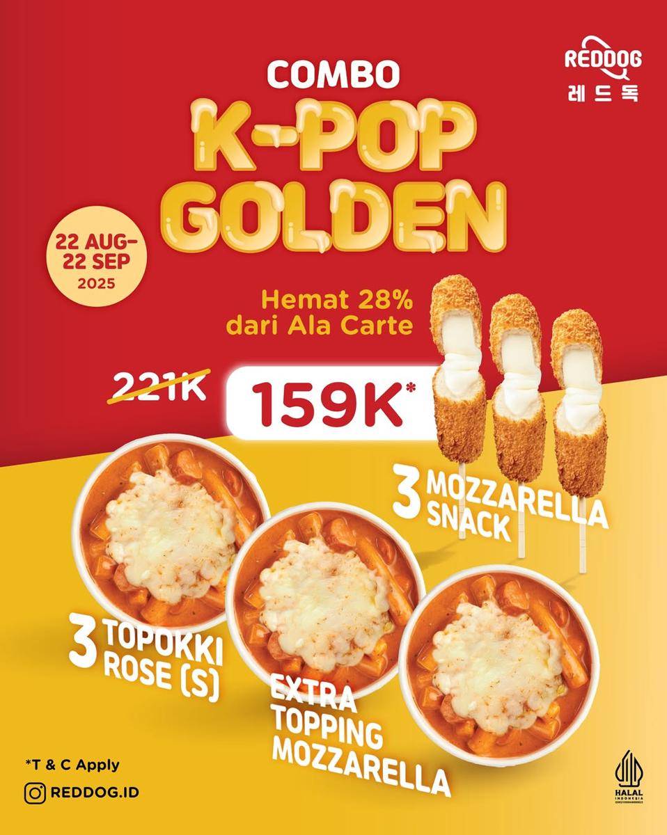 Promo Reddog September 2025