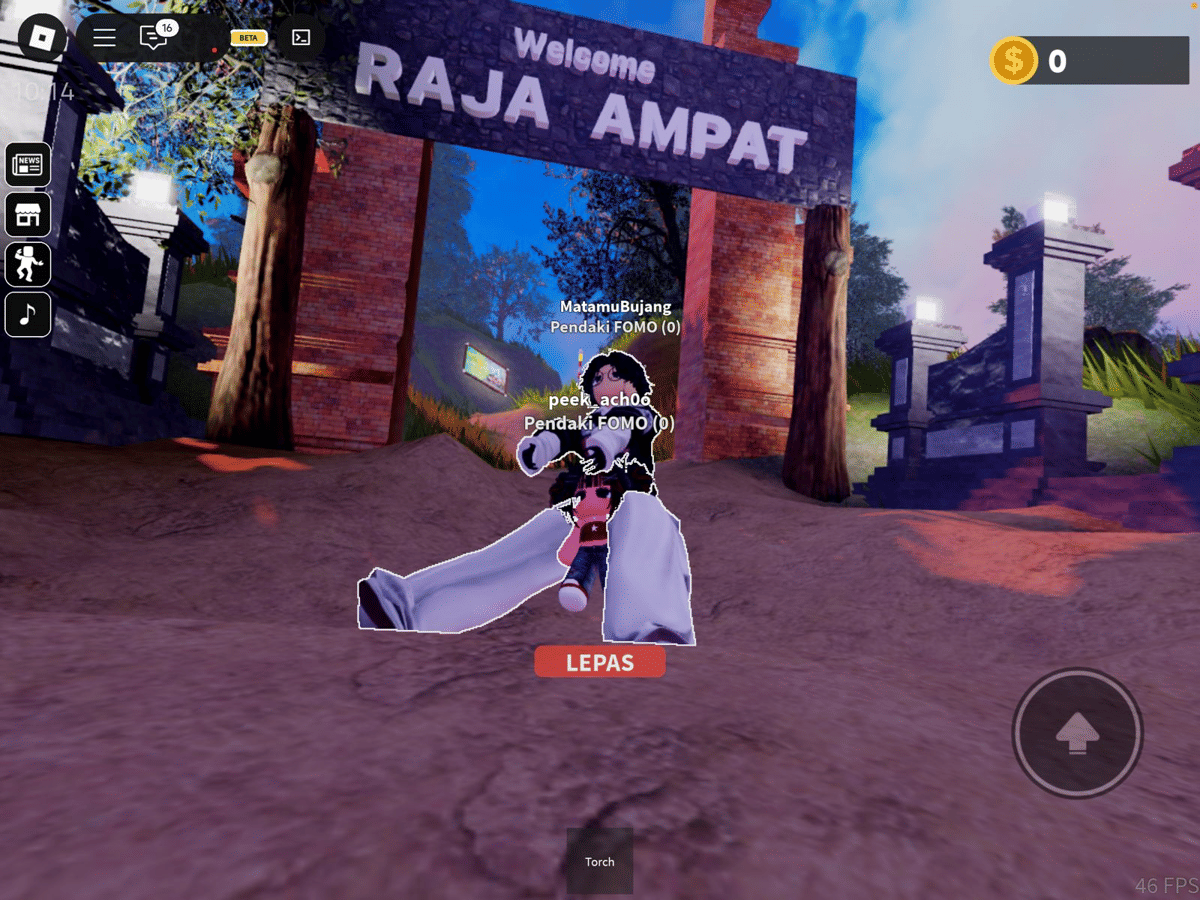 Map Expedition Raja Ampat Roblox