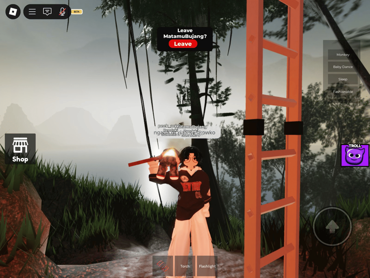 Map Mount Papua Roblox