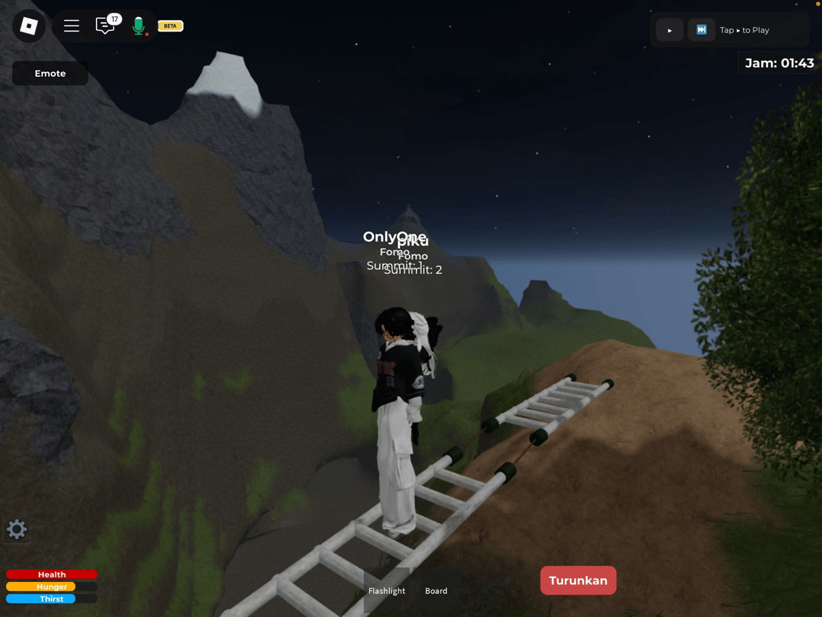 Map Mount Gajah Mungkur Roblox