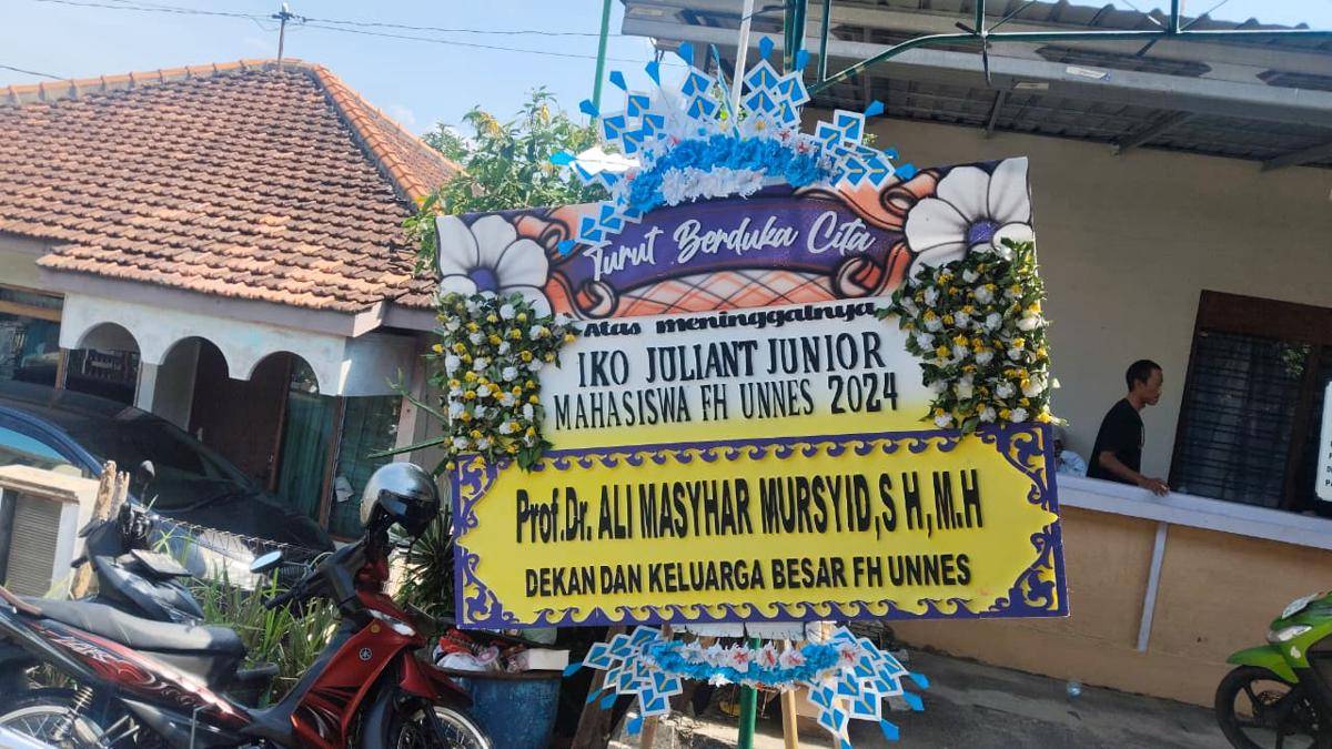 rumah iko, mahasiswa unnes meninggal, korban demo.jpeg