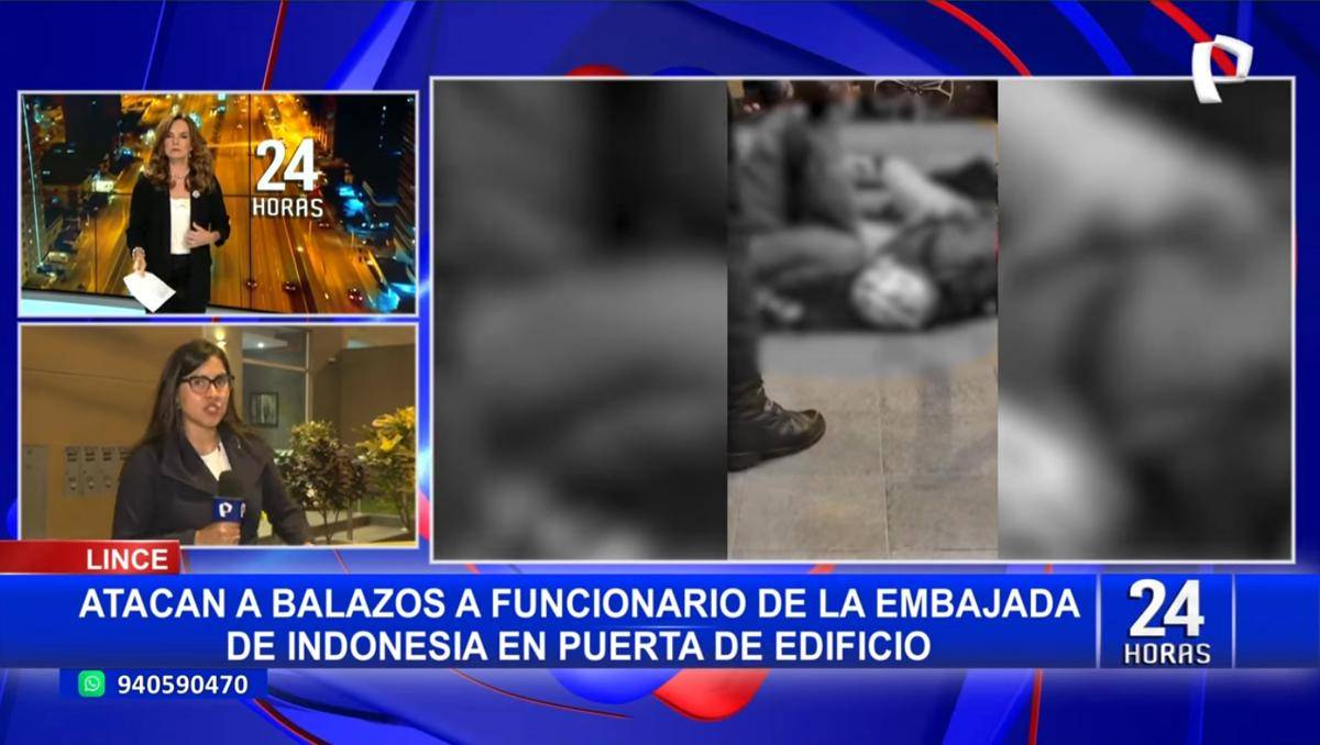 Media Peru laporkan seorang diplomat KBRI Lima tewas ditembak. (Youtube 24 Horas)