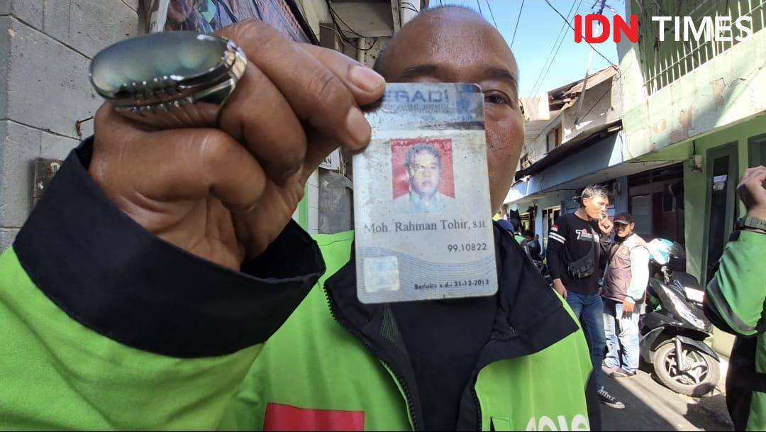 Driver ojol yang temui Gibran di Istana Wapres, Mohammad Rahman Tohir