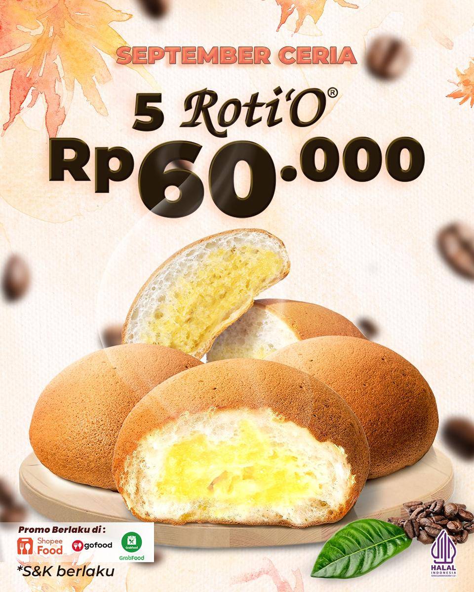 Promo Roti'O September 2025