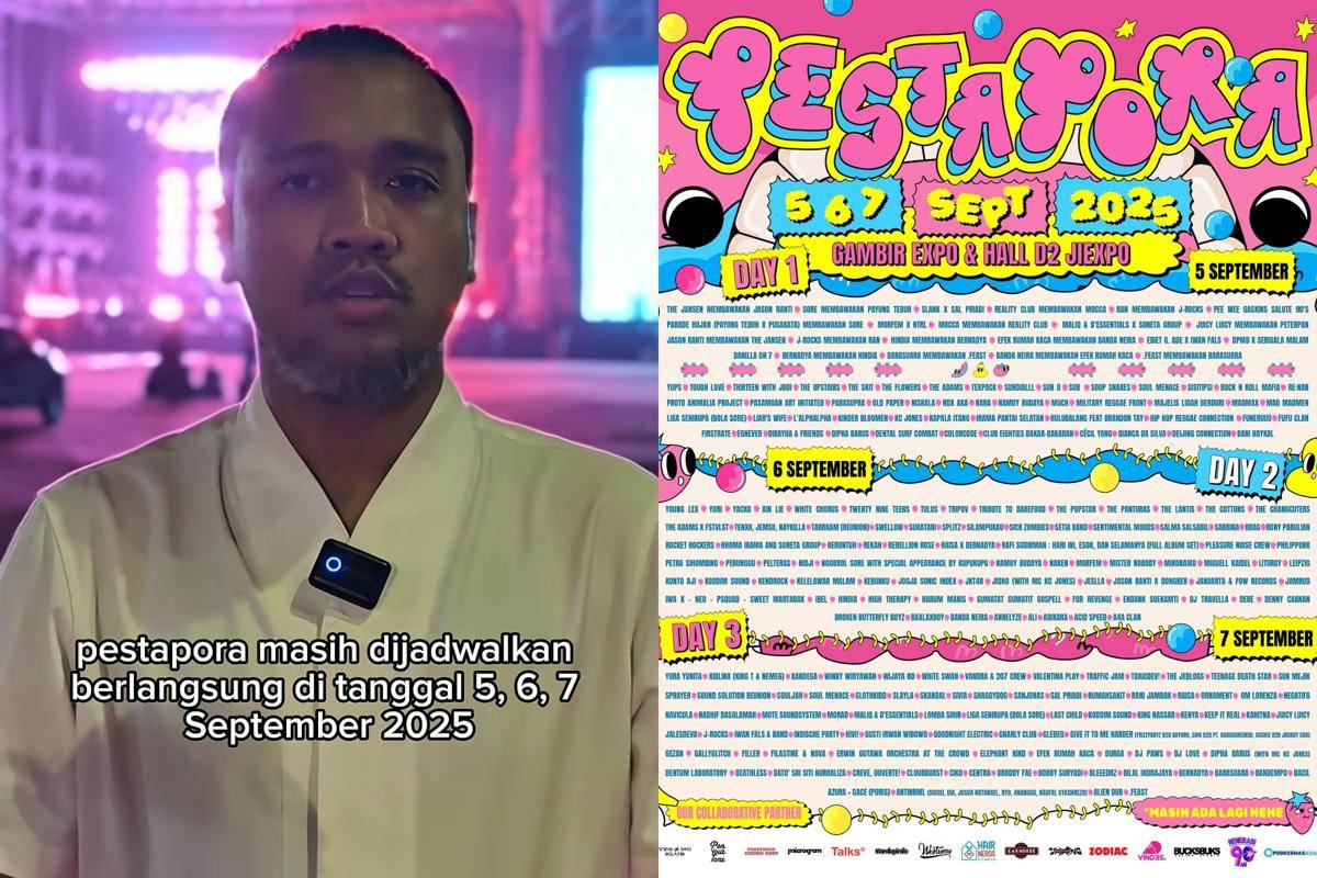 Pestapora bakal diselenggarakan sesuai jadwal