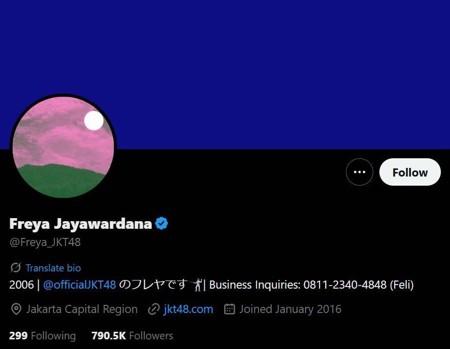 daftar member JKT48 ubah foto profil pink hijau